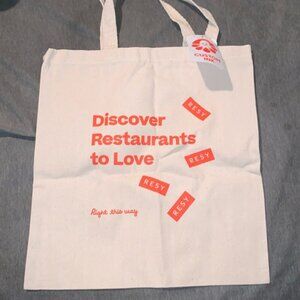 Rare RESY Beige Tote Bag, Custom Tote Bag, Personalized
